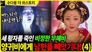 당나라 콩가루 황족사, 양귀비의 등장!(4) : 의붓 아들들을 죽이는 후궁과 며느리를 탐하는 시아버지의 막장 이야기