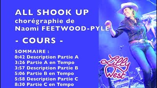 [COURS] ALL SHOOK UP de Naomi FLEETWOOD-PYLE, enseignée par Lilly WEST