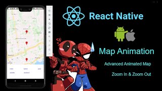 Advanced Map Animation Tutorial in React Native | Part 1| Beginner Friendly