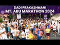 Glimpses of Dadi Prakashmani Mount Abu International Half Marathon 2024 - Brahma Kumaris