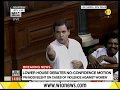 Rahul Gandhi Hugs PM Modi in Lok Sabha