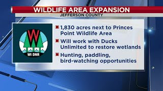 Jefferson Co. to expand wildlife habitat, recreation by over 1,800 acres