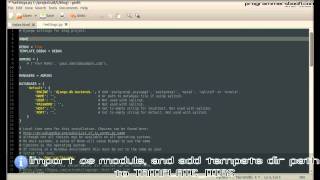 Full Web Framework Python Django Tutorial VI Blog - Create First Template - Linux/Ubuntu/Windows