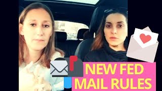 New Federal Mail Rules - JAIL MAIL