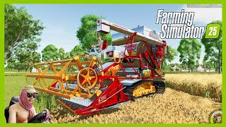 รถเกี่ยวข้าว เจ้าช้างไวไฟ เอ็กซีรี่ เกมส์- Farming Simulator25 #แจกมอดรถเกี่ยว #modfs25