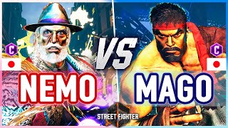 SF6 🔥 Nemo (JP) vs Mago (Ryu) 🔥 Street Fighter 6