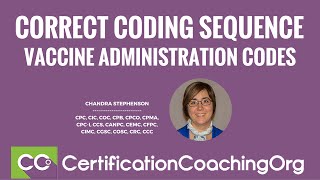 Correct Coding Sequence of Vaccine Administration Codes