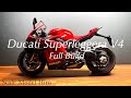 [Scale Model 1/12] Ducati Superleggera V4 Full Build + Up-Parts(tamiya motorcycle plastic model)