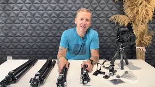 Sunwayfoto Carbon Fiber tripods presentation