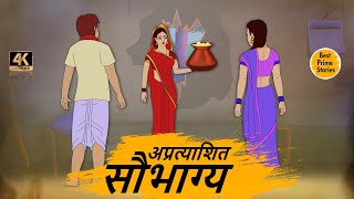 अप्रत्याशित सौभाग्य  - HINDI KAHANIYAN 4K - HINDI STORIES - BEST PRIME STORIES - हिंदी कहानी