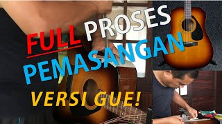 Cara Gue Pasang Preamp Fishman Ke Gitar Yamaha F310 & Testing Suaranya! Wow berasa gitar mahal!