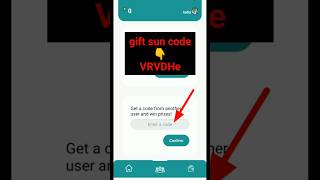 gift sun referral code | gift sun codes | gift sun app