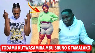 Vanessa Todamu Kwanika Bruno K Mbu Tamalako:: Buule Kyakoze Vanessa talikidira tamulekedde mugongo