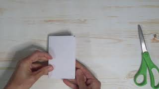 How to Make a Mini Book With One Piece of Paper