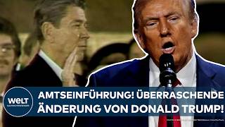 TRUMP: Das gab es zuletzt vor 40 Jahren! Überraschende Änderung bei Amtseinführung in Washington