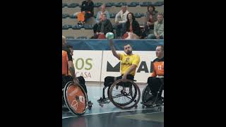 Highlights from the second day at the 2022 World \u0026 European Wheelchair Handball Championship