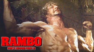 'Electric Shock' Scene | Rambo: First Blood Part II