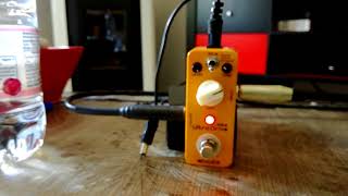 Mooer Ultra Drive MK II distortion pedal - Boss DS-1 Keeley clone - Demo test