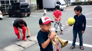 肥後花市場櫻會　祭りのあと