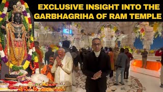 Exclusive Insight into the Garbha Griha of Bhagwan Ram Temple, Ayodhya Dham | News9