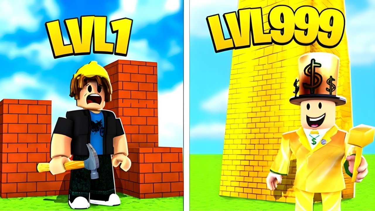 Level 1 Vs Level 999 Omg This Game Amazing Youtube