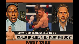 Stephen A. Smith & Max Kellerman React to Canelo Alvarez's Defeat by Terence Crawford