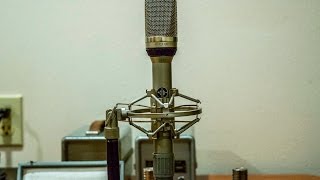 Vintage 1960's Neumann Gefell M582 tube mics, UM70, and M70 capsules demo -SOLD!