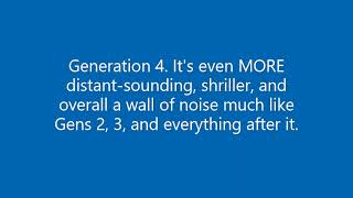 Cassette generation loss (LOUD)