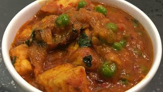 মটর পনির রেসিপি- matar paneer- bengali recipe with English subtitles