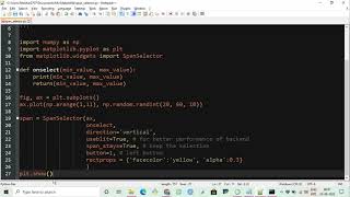 span selector widget