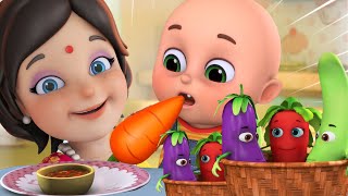 Hindi Vegetable song | सब्जियों में हो रही है दोस्ती | Hindi Rhymes for Children | Jugnu kids Hindi