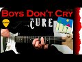 BOYS DON'T CRY 😢 - The Cure / GUITAR Cover / MusikMan N°091