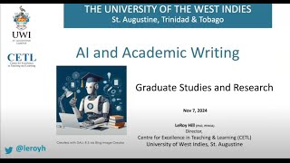 AI and Academic Writing – For Students