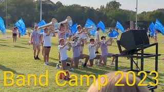 Rockford Marching Band Performance at Conclusion of Band Camp 2023