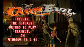 CarnEvil Arcade Tutorial - Quickest Method to download and get it working on Windows 10 or 11