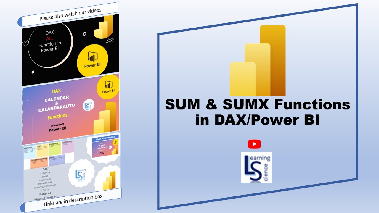 Sum And Sumx Functions In Power Bi Sum And Sumx Functions In Dax