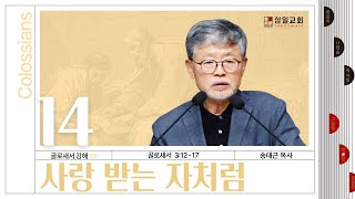 골로새서 강해(14) ‘사랑 받는 자처럼’ / 송태근 목사