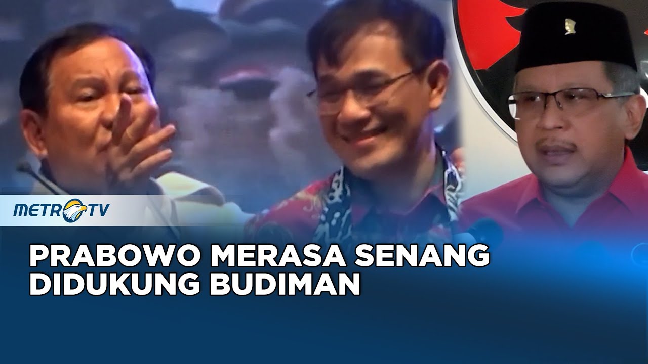 Dukung Prabowo, Budiman Siap Disanksi Partai Banteng? - YouTube