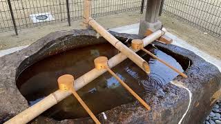 【神社】椿神明社 手水舎