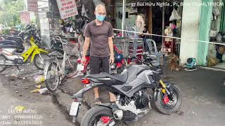 Honda MSX 125 Go left 62zz, run smoothly and round for A boy