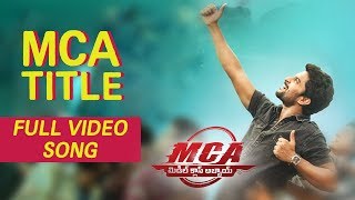 MCA Full Video Songs - MCA Title Video Song | Nani, Devi Sri Prasad