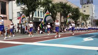 会津まつり2018　鼓笛隊パレード　日新小学校