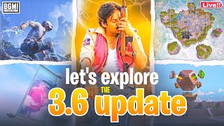 3.6 UPDATE FUNNY BGMI LIVESTREAMING |🛑 livestream #51