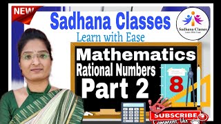 Mathematics class 8 chapter 1 rational numbers part 2