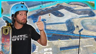 This SKETCHY Skatepark is Actually SICK!