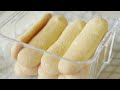 自制手指饼干食谱 提拉米苏蛋糕底 how to make homemade lady fingers biscuits recipe savoiardi tiramisu base