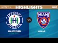 8.19.2023 | Hartford Athletic vs. Miami FC - Game Highlights