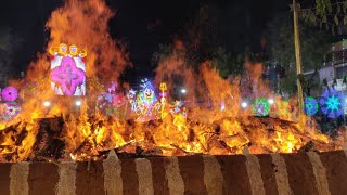 எங்கள் ஊர் பூக்குழித் திருவிழா 🔥🙏|கோலாகல மானத் திருவிழா 🔥|தளவாய்புரம்|thalavaipuram pongal festival|