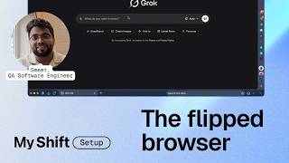 The browser layout that breaks all the rules (and works) | My Shift Setup