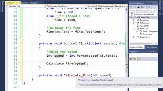 Using Method Overloading and Value returning methods